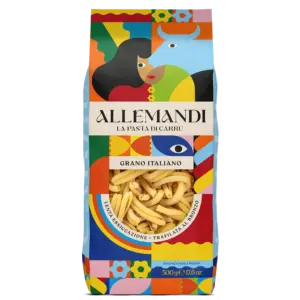 Caserecce - Pasta di semola di grano duro - Allemandi