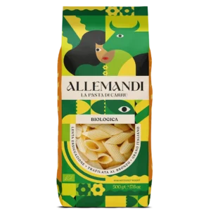 Mezze Penne rigate biologiche - Allemandi